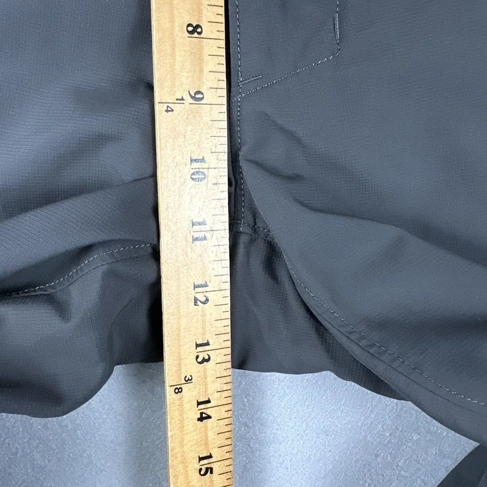 The North Face Convertible Hiking Pants Men's 38 Gray Nylon Outdoor Lightweight